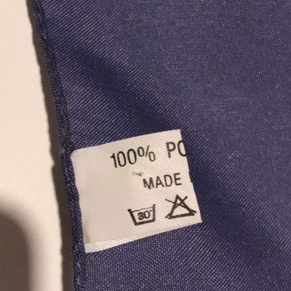 Marco Corsari Purple Floral Print Italian Scarf - Picture 8 of 11